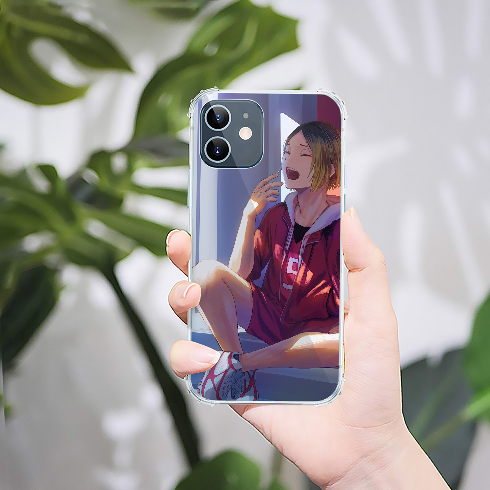 （画像用） ハイキュー!! Haikyu!! 【iPhone 12シリーズ対応】透明スマホケース（クリアソフトケース）